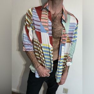 Boho Flow Button Down